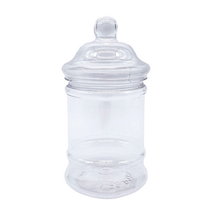 970ml Victorian plain plastic sweet jar