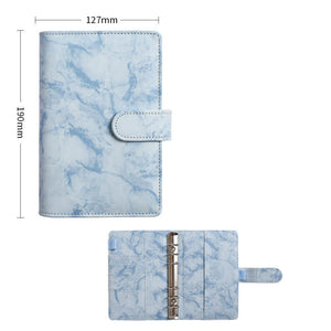 A6 marble effect binder