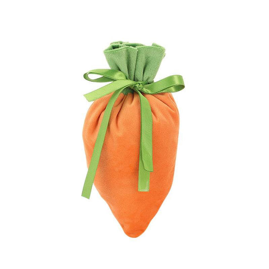 Large Velvet carrot bags