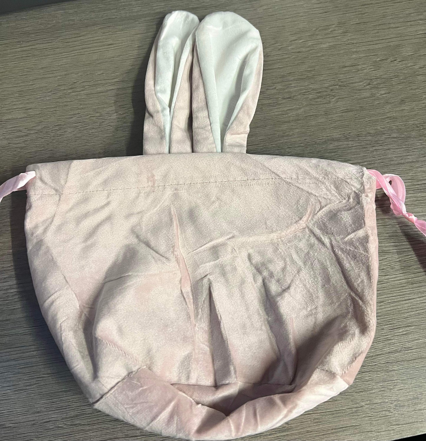 Extra large bunny velvet pouches